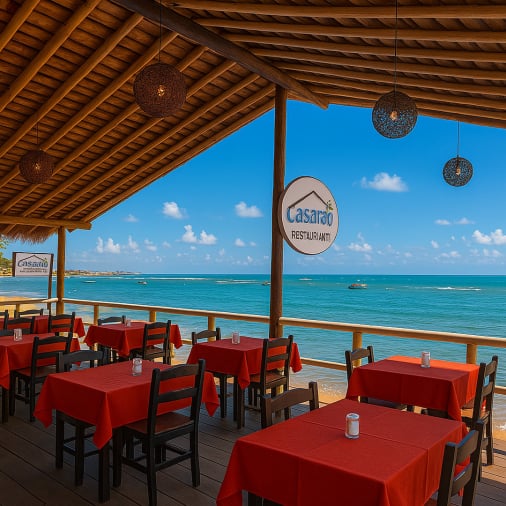 Casarão Pipa vista mar