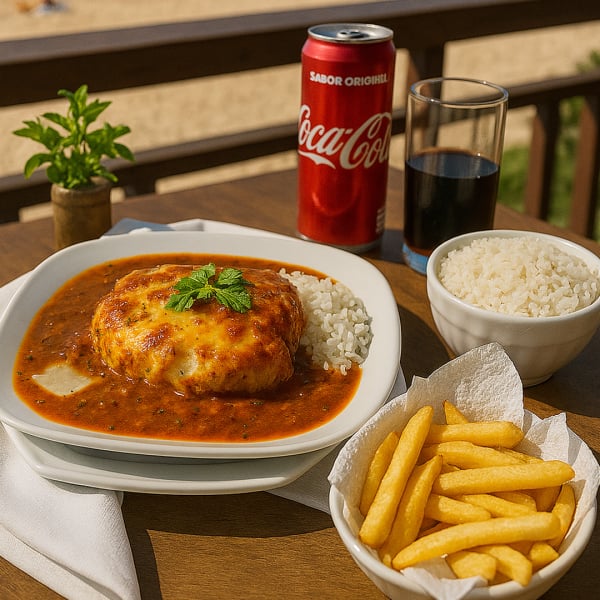 Casarão Pipa - Filé à Parmegiana