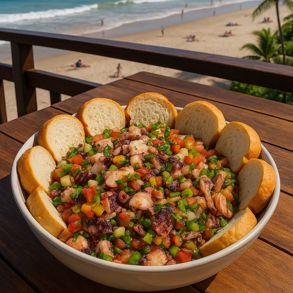 Casarão Pipa - Polvo ao vinagrete